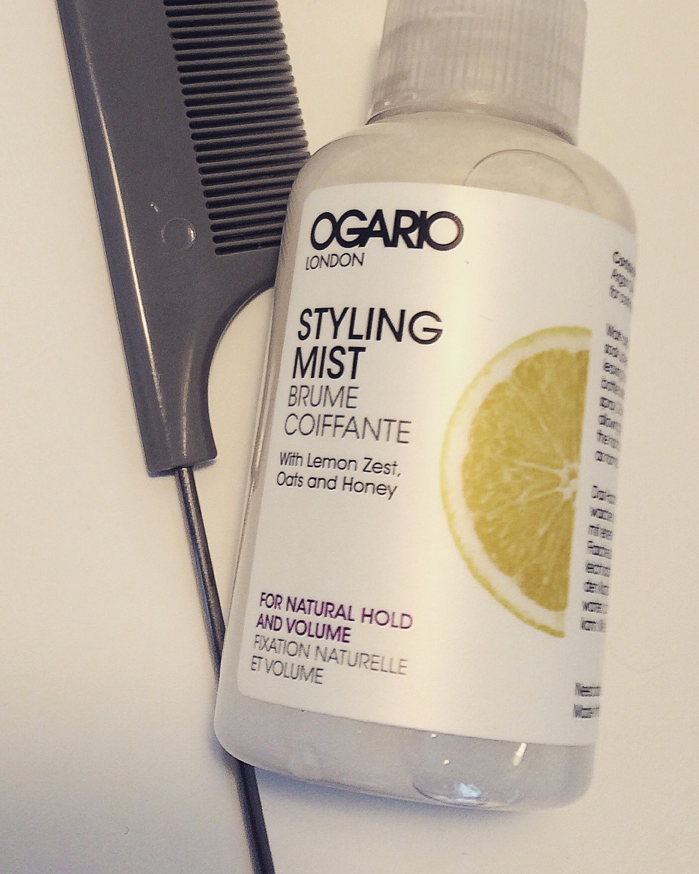 Ogario London Styling Mist for Natural Hold and Volume