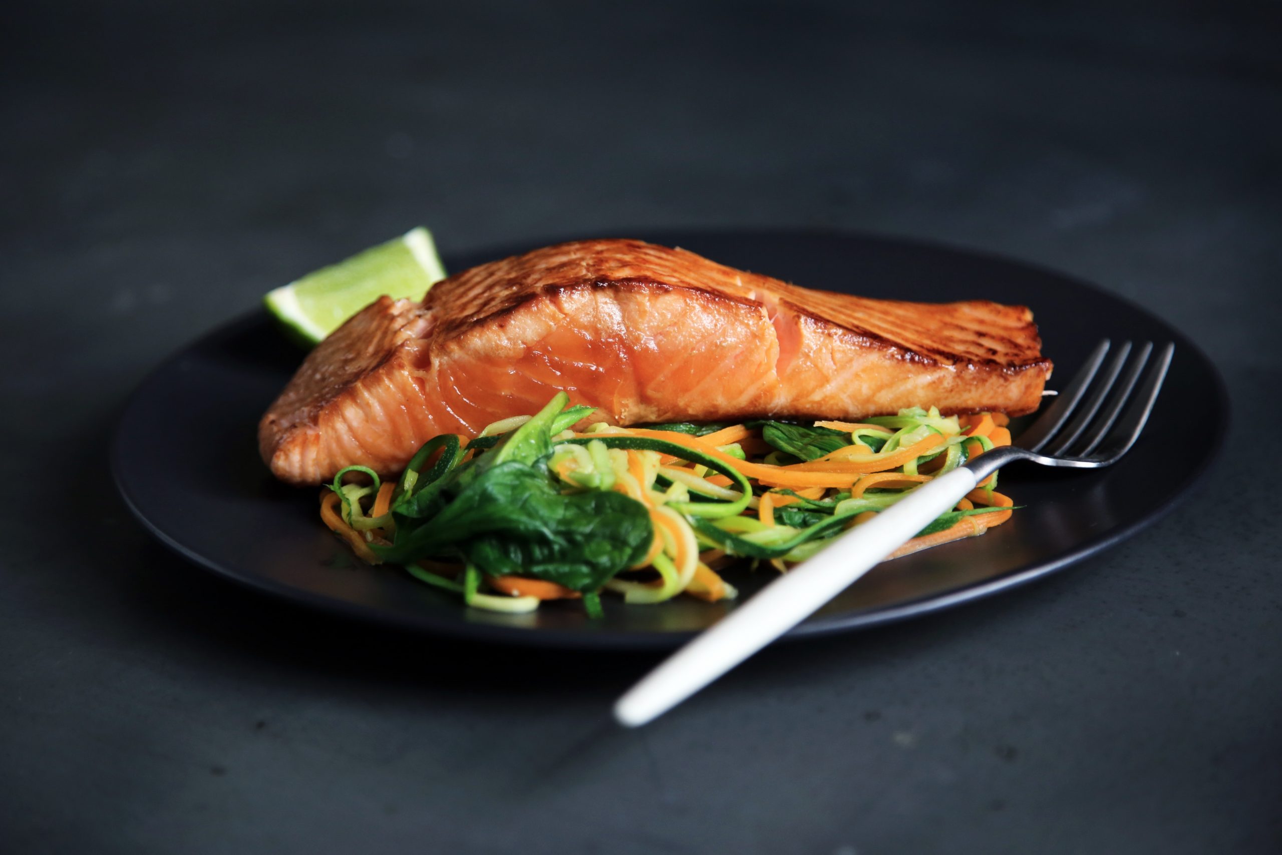 Hair is made from keratin; choose oily fish such as salmon for healthy hair