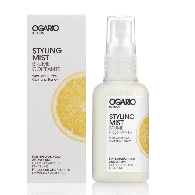 Styling Mist Volumiser used to create volume in the fringe