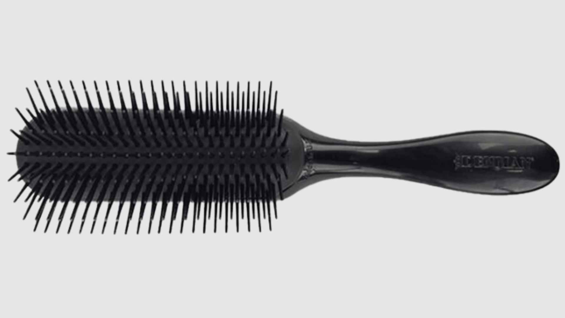 Denman hairbrush used for styling bob hairstyles