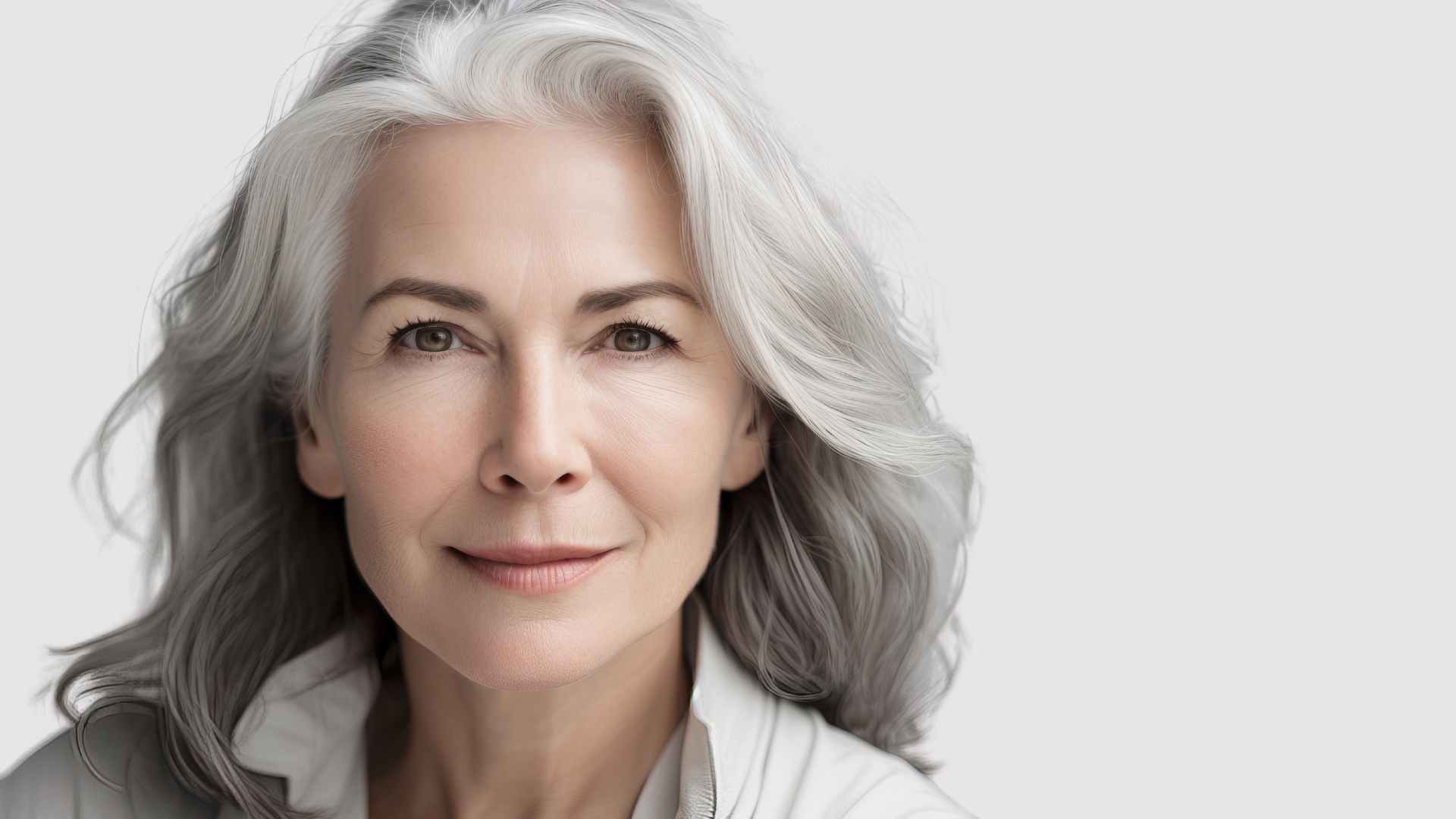 Deep Conditioning Hair Mask | Female with grey hair 
