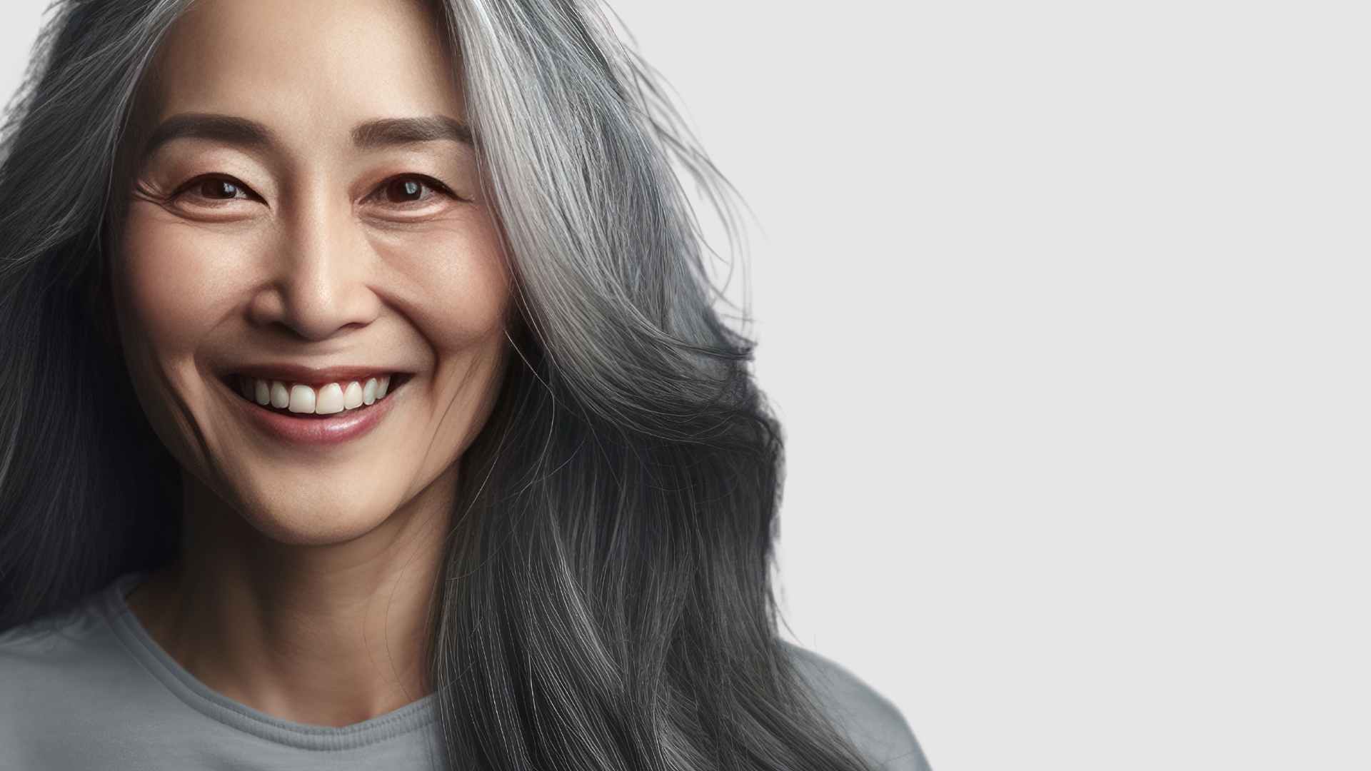 Long Grey Hair