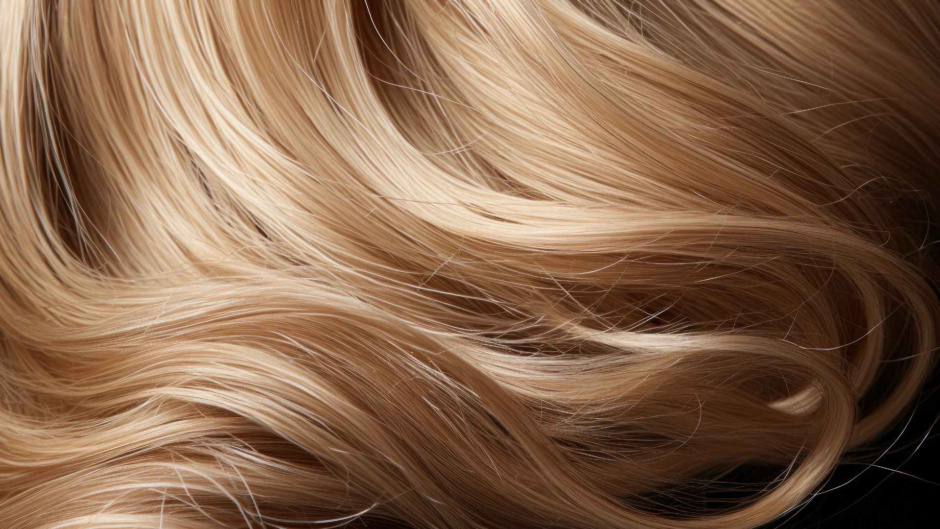 Smooth shiny hair without split ends