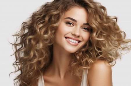 Thick Curly Hair Blonde